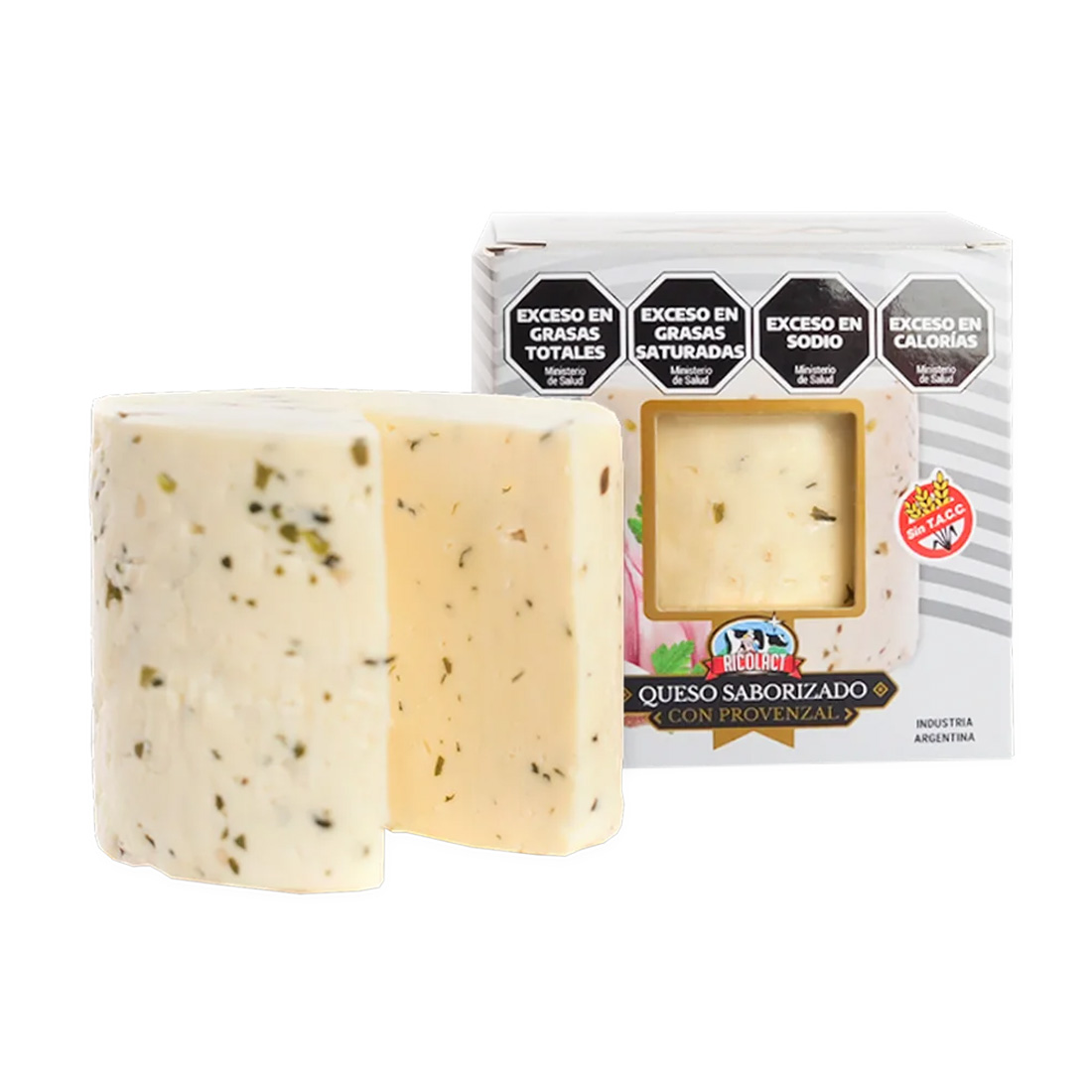 Queso Saborizado Provenzal Ricolact 400g