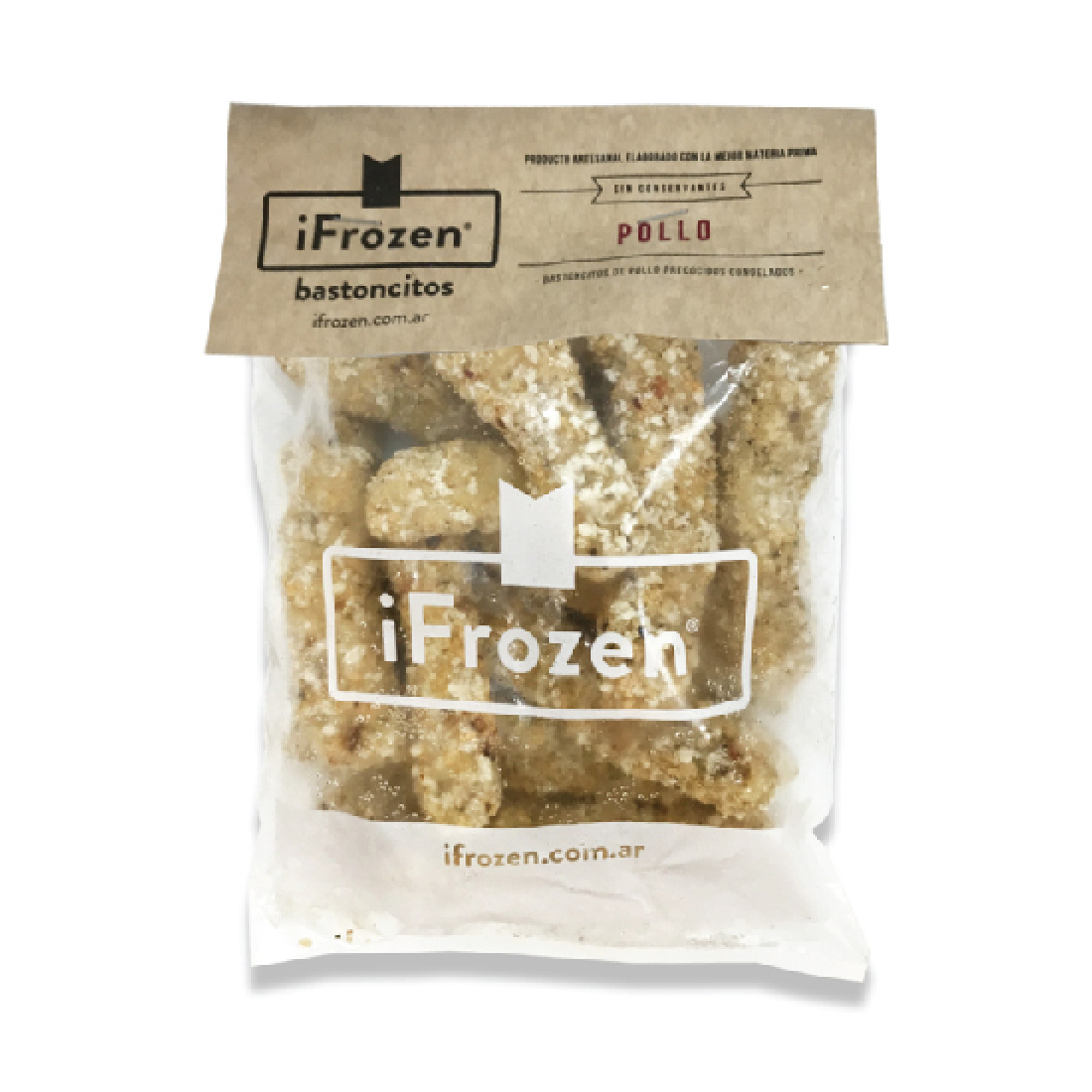 Bastoncitos De Pollo Congelados I-Frozen 500grs