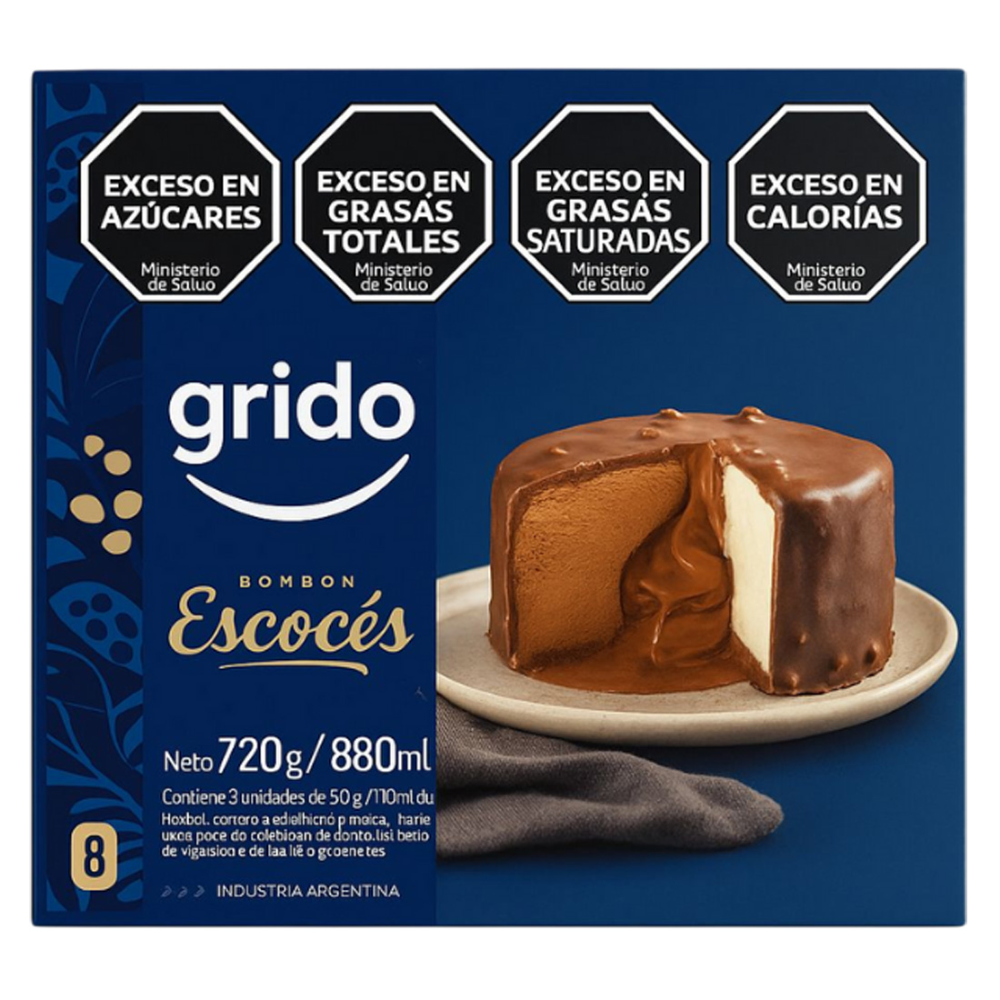 Caja Bombón Escocés Grido